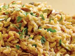 Brown rice with pulses, Indian Recipe