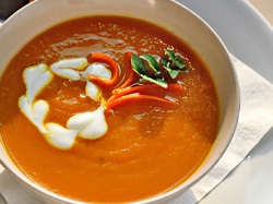 Carrot Cream Soup, Indian Recipe