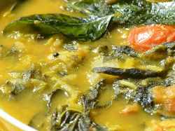 Akukura (Green Leaves) Pappu, Indian Recipe