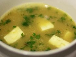 Moong Soup With Paneer, Indian Recipe