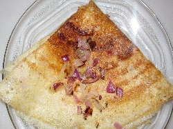 Onion dosa, Indian Recipe